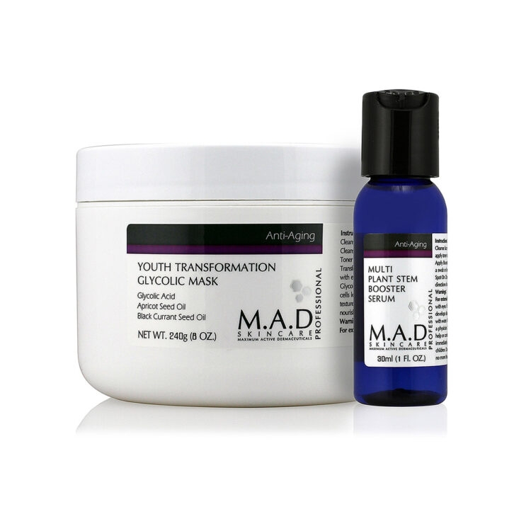 M.A.D. Youth Transformation Glycolic Mask Booster 240 g 30 ml