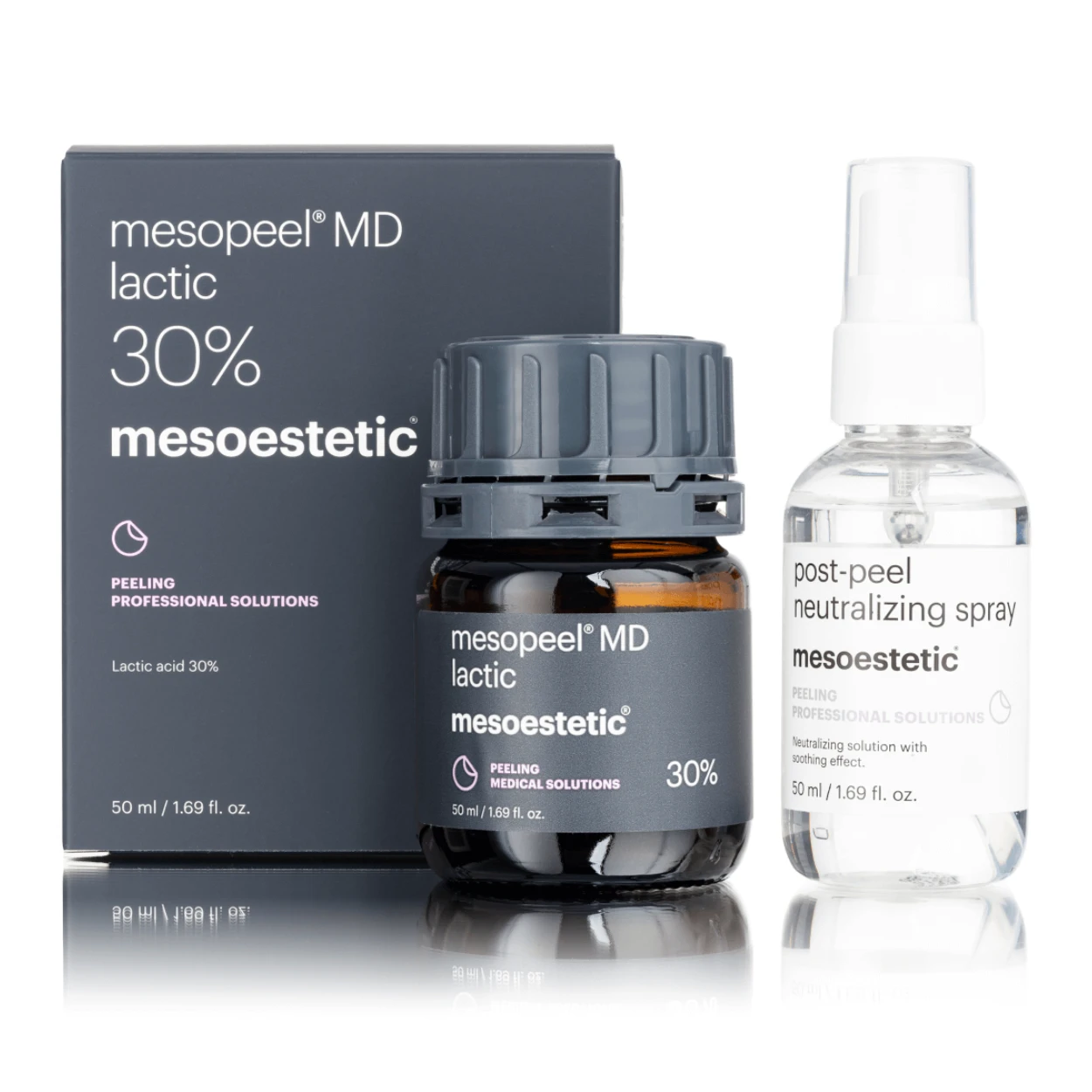 MESOESTETIC Mesopeel MD Lactic 30% - 50 ml + Neutralizator 50 ml